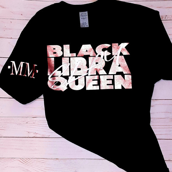 Black Libra Queen T-Shirt