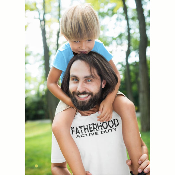 FATHERHOOD - ACTIVE DUTY TEE - Shirts & Tops