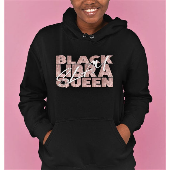 SLAY - Black Libra Queen Hoodie - Shirts & Tops