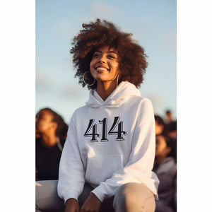 414 Hoodie - Representing Milwaukee - Hoodie