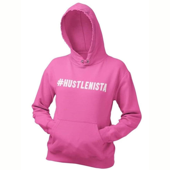 #HUSTLENISTA HOODIE - HOT PINK - Hoodie
